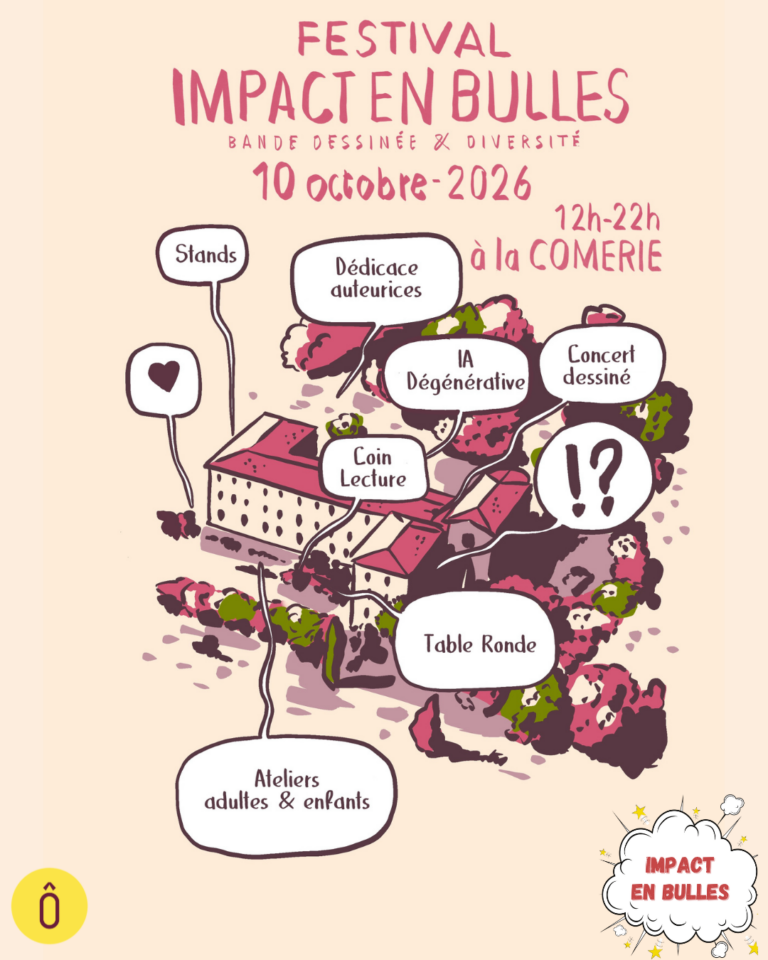 Affiche du festival Impact en Bulles à Marseille en 2026